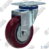 3" Polyurethane Swivel Caster Wheel for Medium Duty