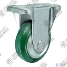 5" Steel Core Rubber Rigid Locking Caster Wheel