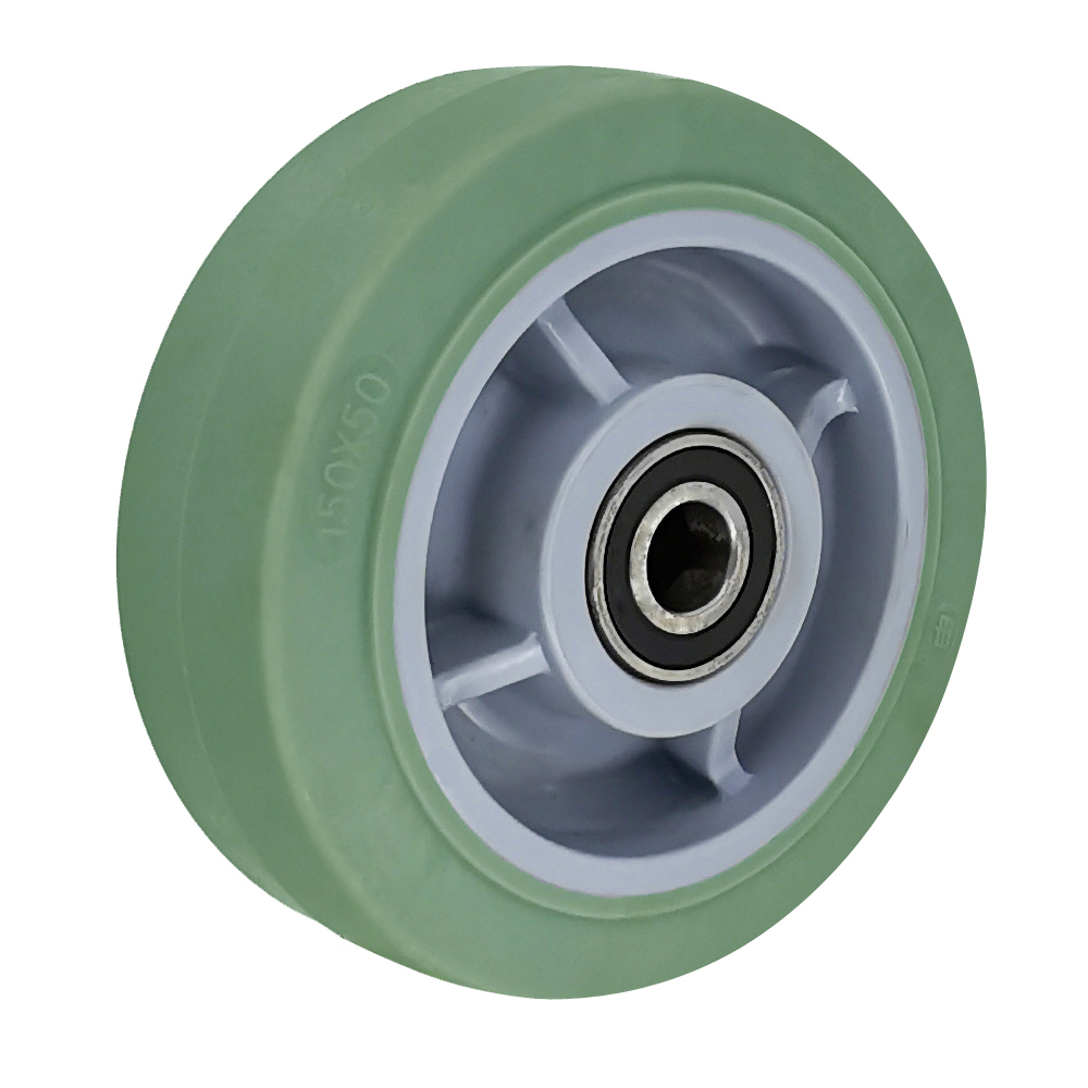 Antibacterial synthetic rubber wheels 
